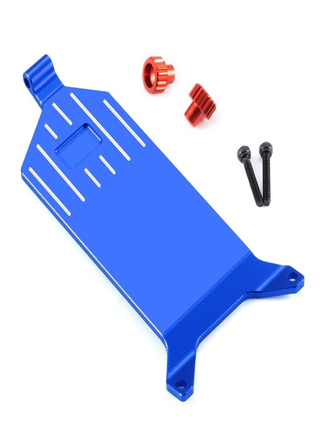 JGGZONE Aluminum Alloy Electronics and Receiver Mounting Plate for 1/24 Buggy Losi Micro-B 2WD Buggy RC Car Upgrade Parts Accessories Replacement (Blue) - Image 3